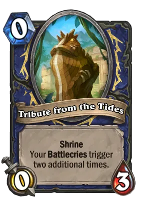 Tribute from the Tides Card Image