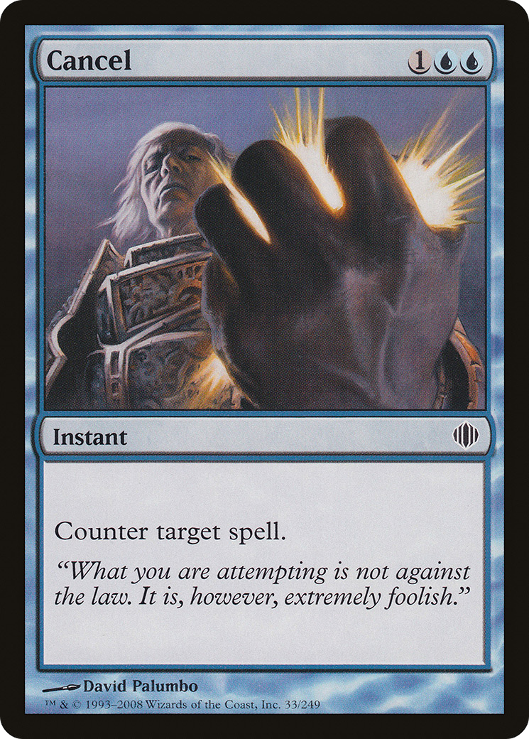 Cancel Card Image