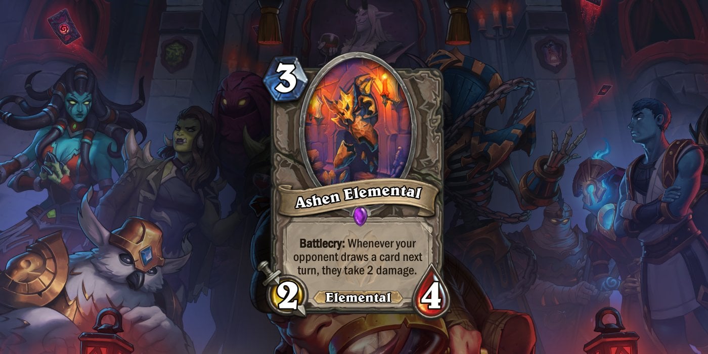 Ashen Elemental is a New Card Revealed by Corbett for Castle Nathria
