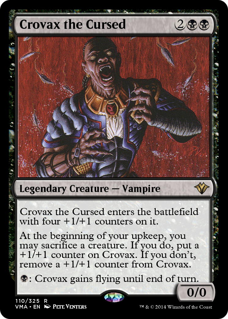 Crovax the Cursed Card Image