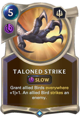 Taloned Strike Card Image