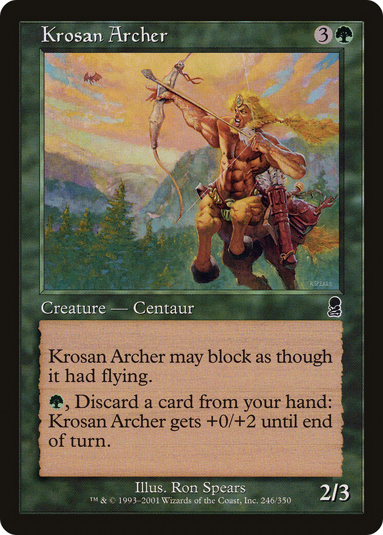 Krosan Archer Card Image
