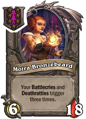 Moira Bronzebeard Card Image