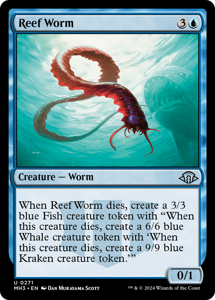 Reef Worm Card Image