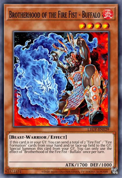 Brotherhood of the Fire Fist - Buffalo Card Image