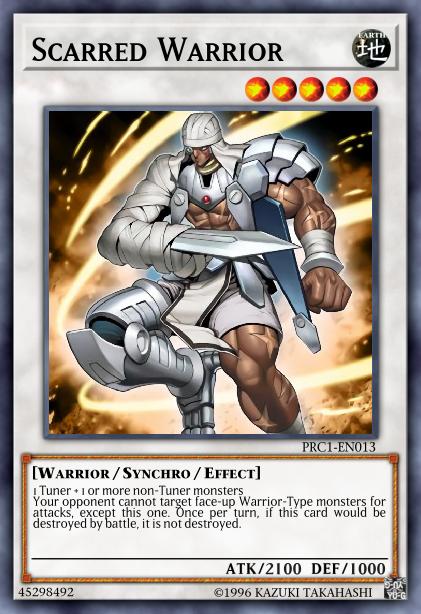 Scarred Warrior Card Image