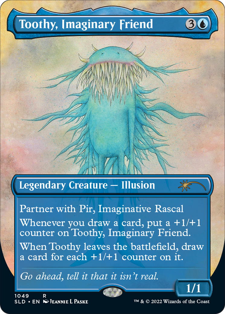 Toothy, Imaginary Friend Card Image