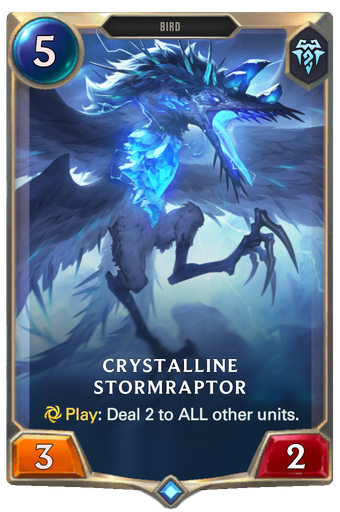 Crystalline Stormraptor Card Image