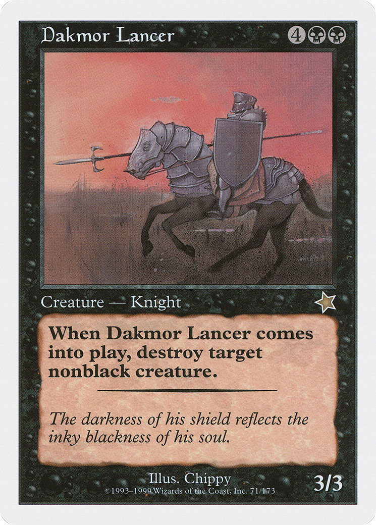 Dakmor Lancer Card Image