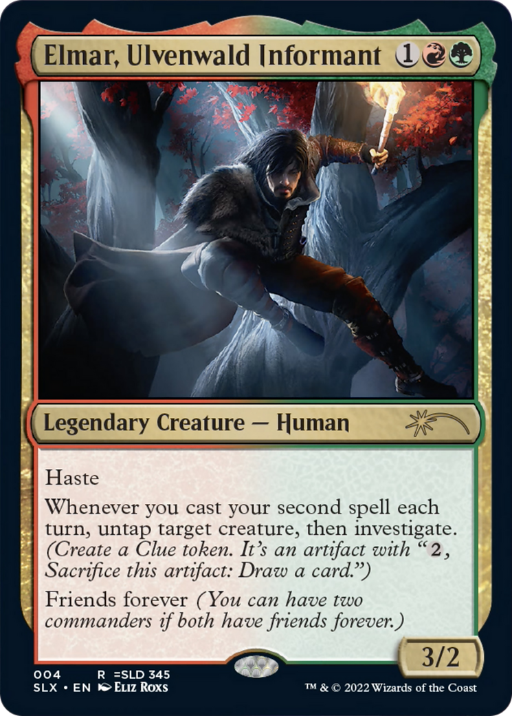 Elmar, Ulvenwald Informant Card Image