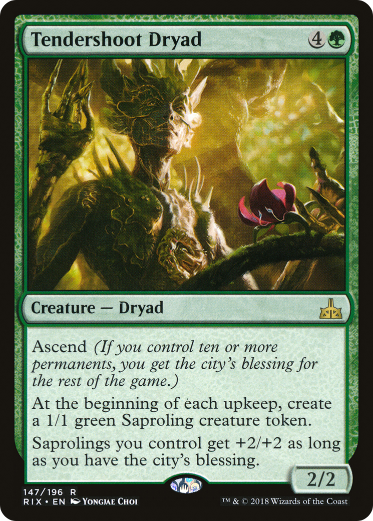 Tendershoot Dryad Card Image