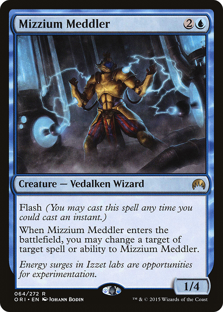 Mizzium Meddler Card Image