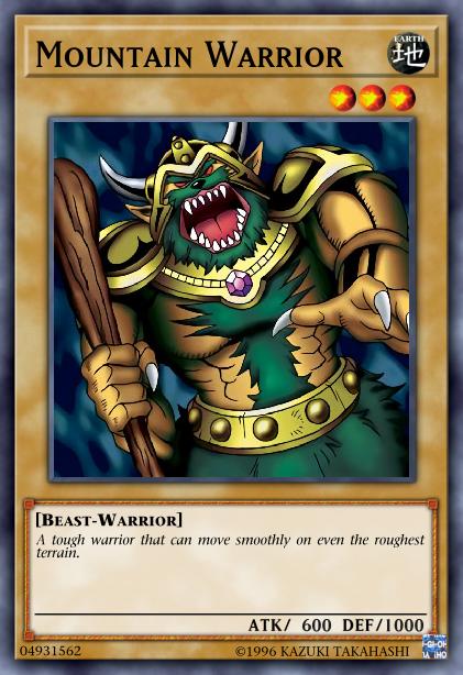 Mountain Warrior Card Image