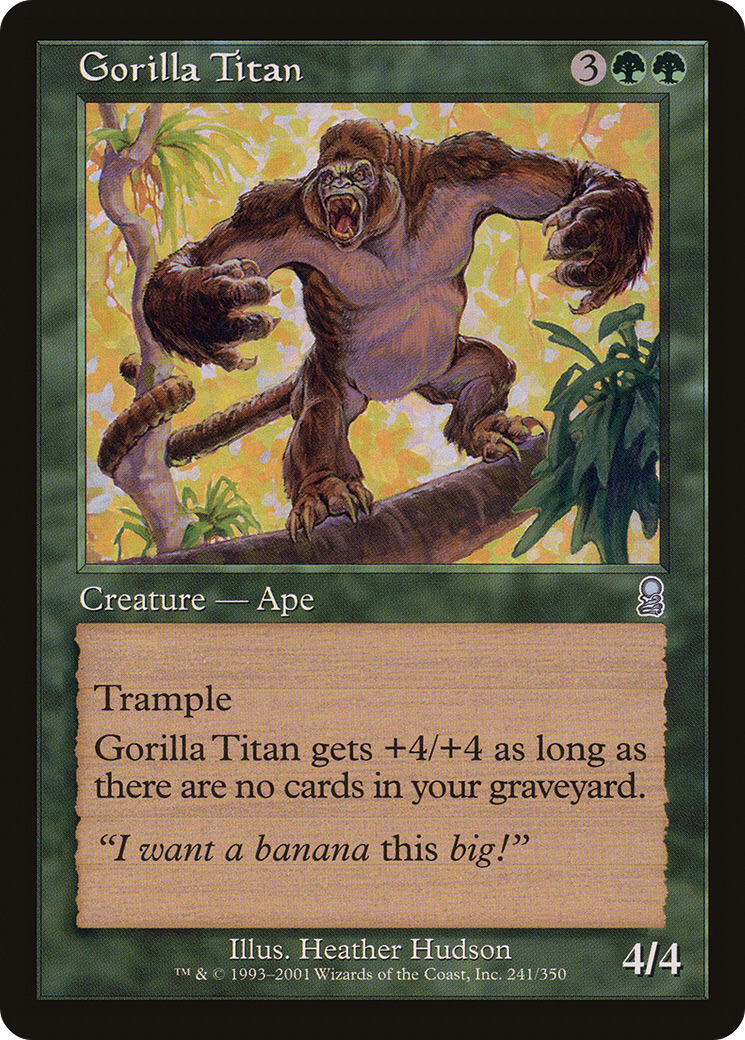 Gorilla Titan Card Image
