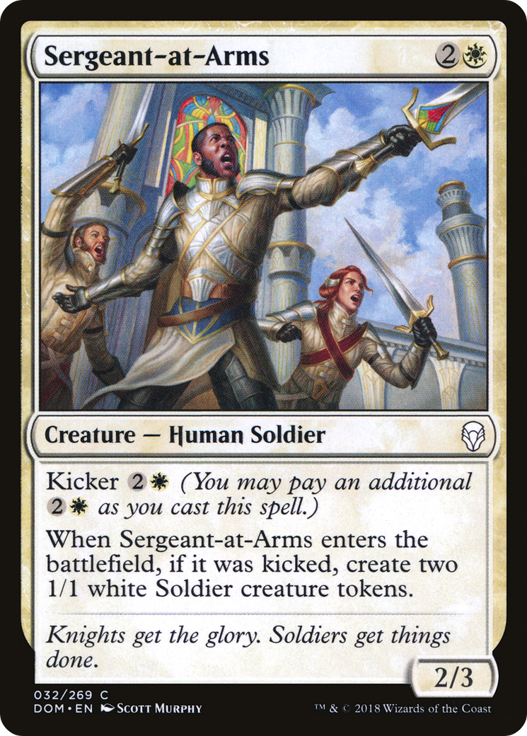 Sergeant-at-Arms Card Image