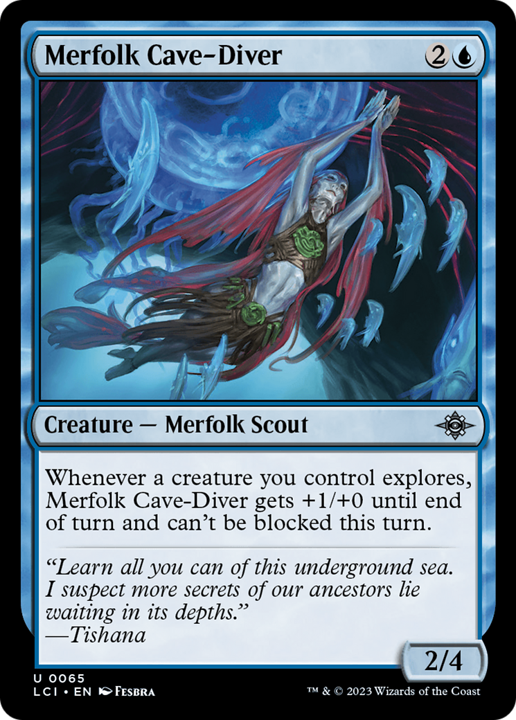 Merfolk Cave-Diver Card Image