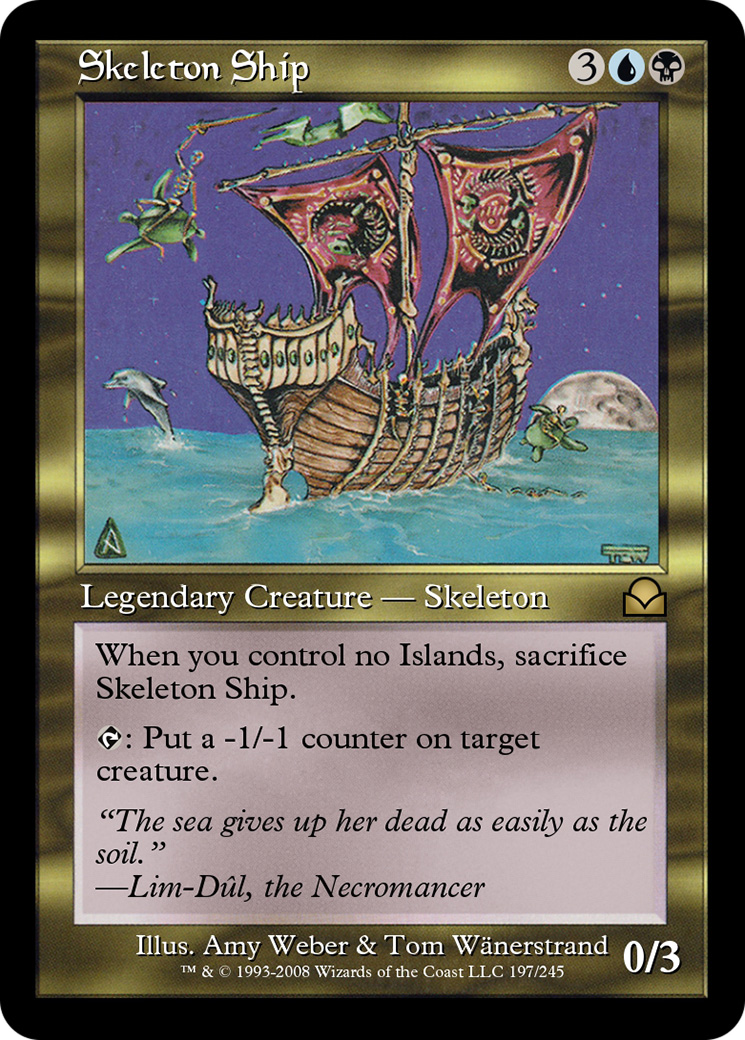 Skeleton Ship Card Image