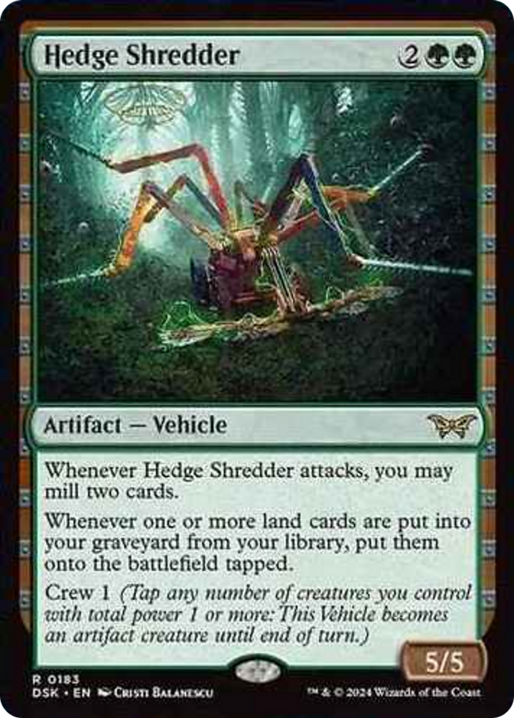 Hedge Shredder Card Image