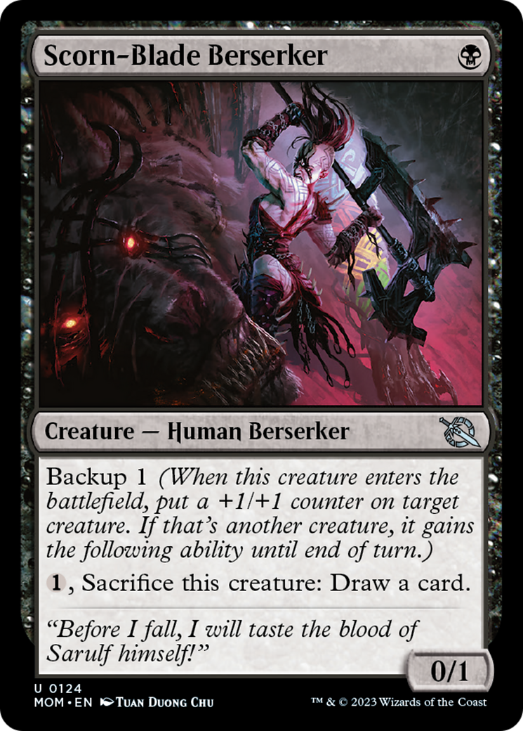 Scorn-Blade Berserker Card Image