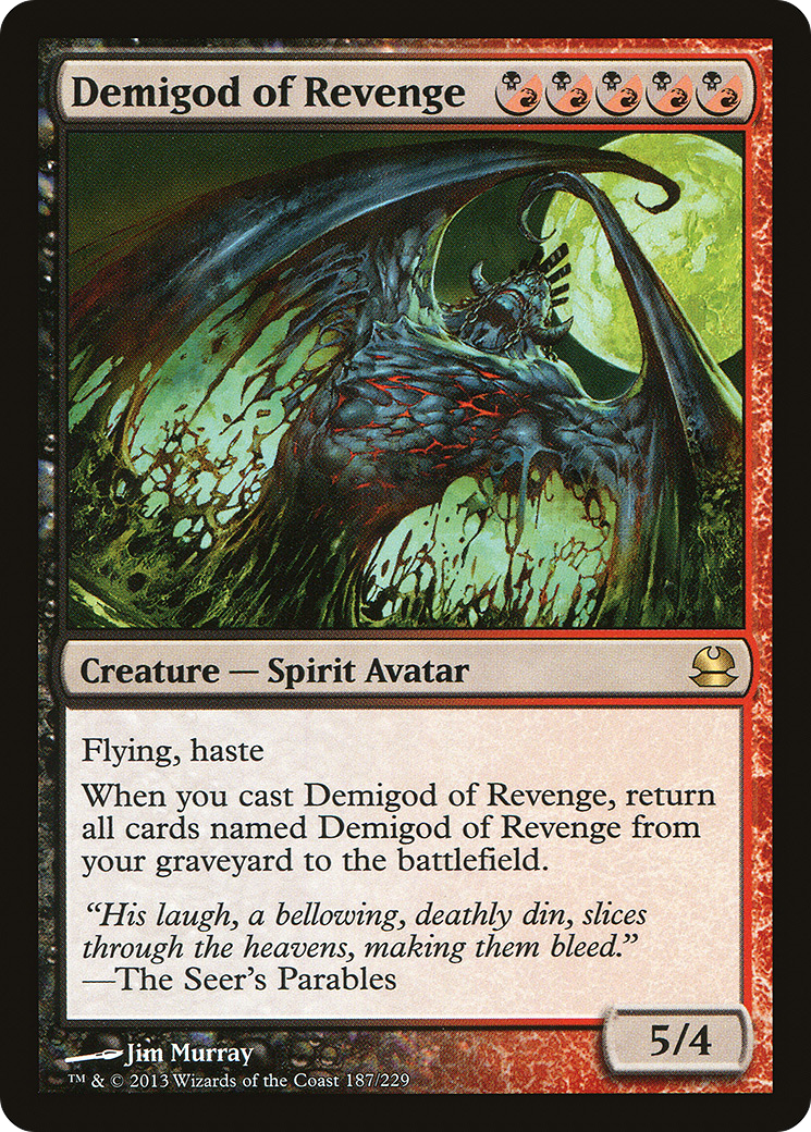 Demigod of Revenge Card Image