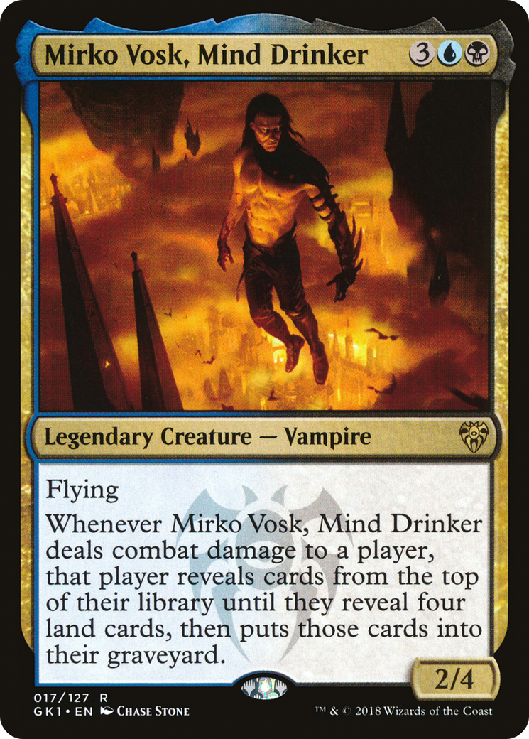 Mirko Vosk, Mind Drinker Card Image