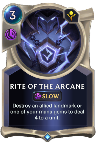 Rite of the Arcane Card Image