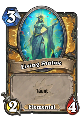 Living Statue Card Image