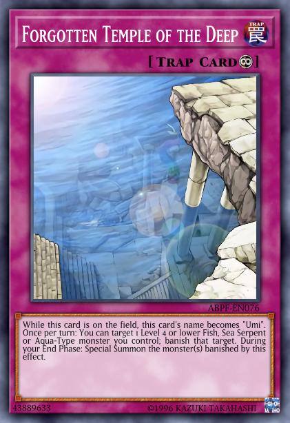 Forgotten Temple of the Deep Card Image