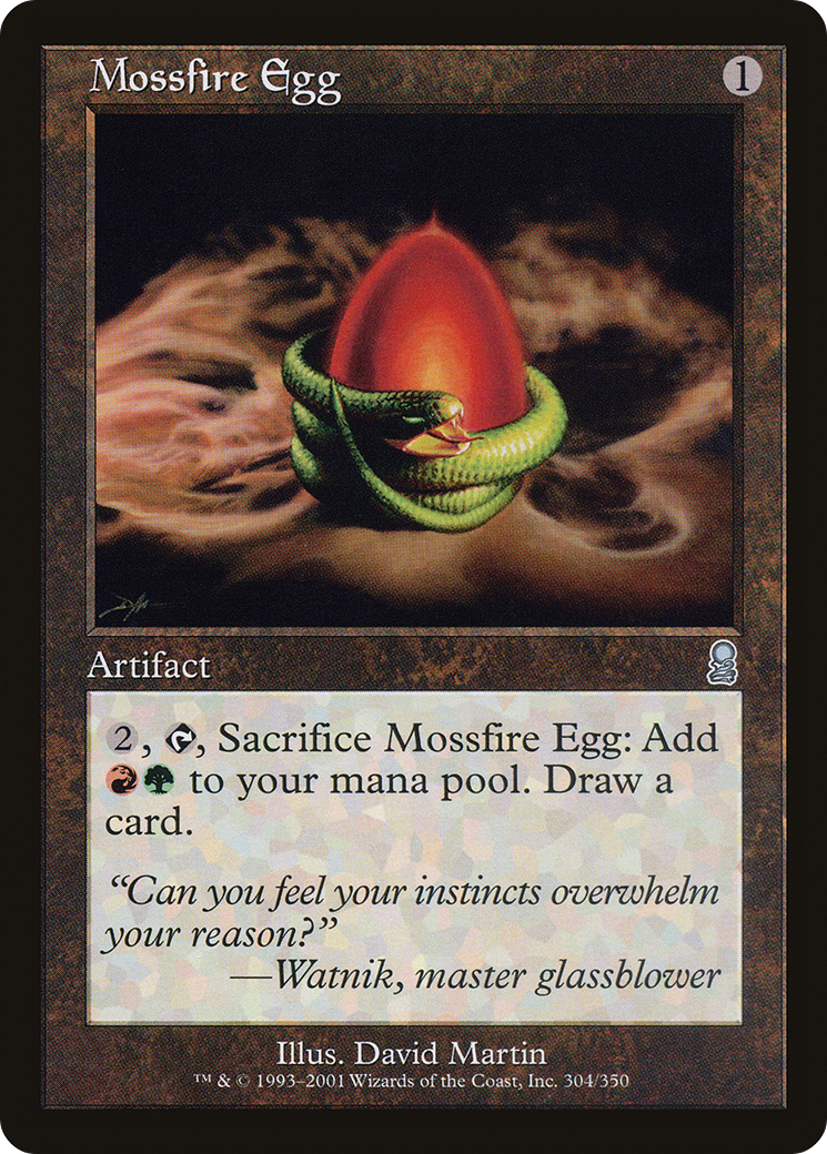 Mossfire Egg Card Image