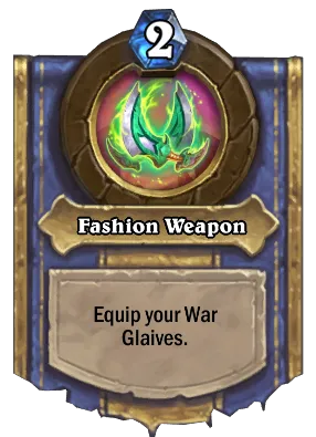 Fashion Weapon Card Image