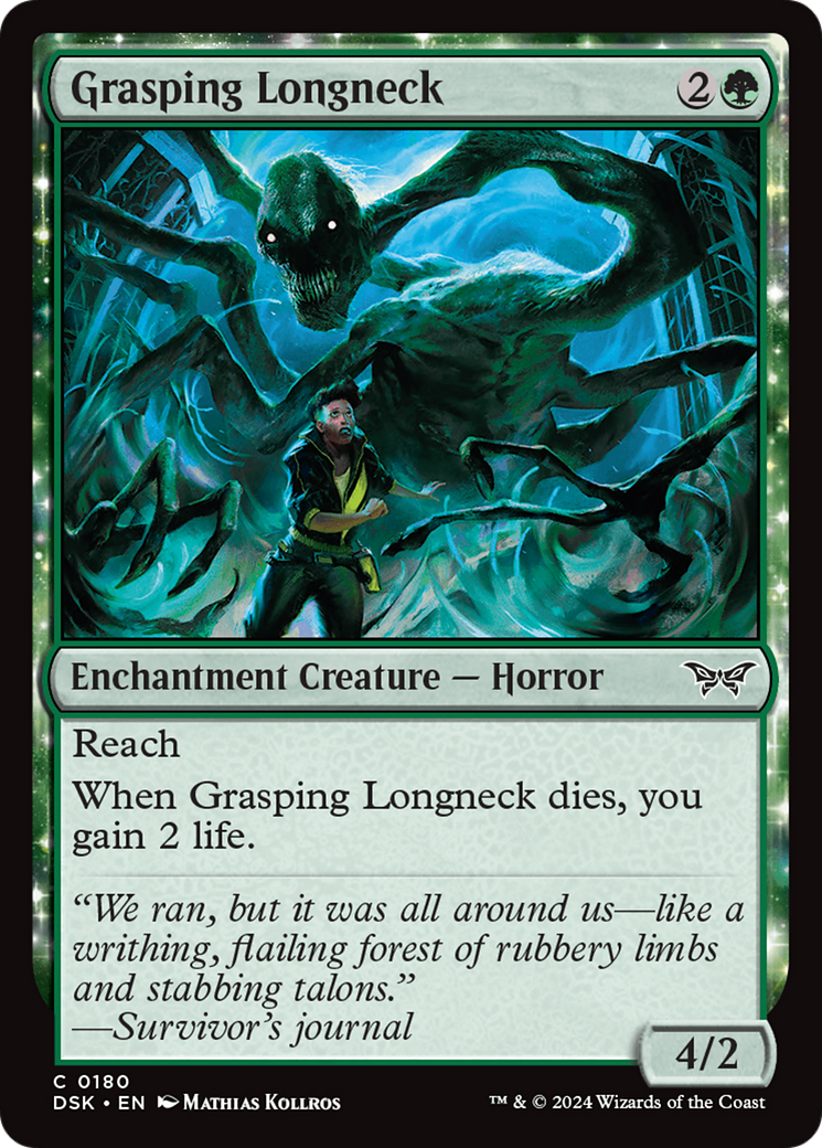Grasping Longneck Card Image