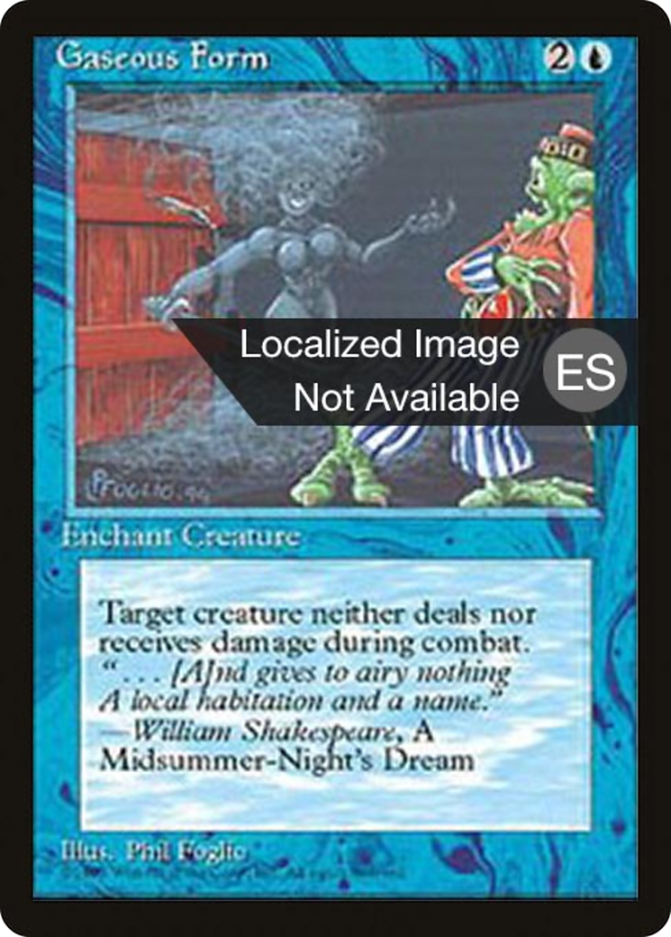 Gaseous Form Card Image