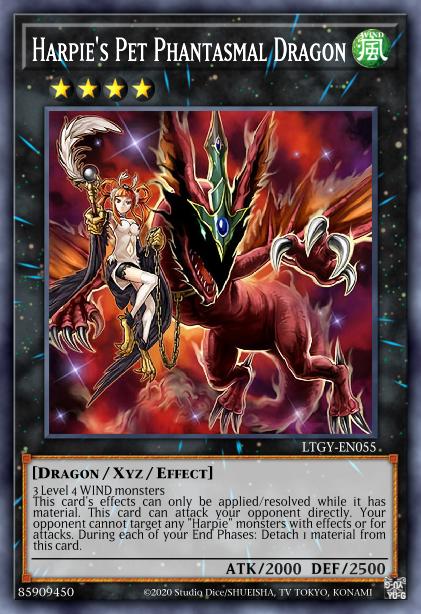 Harpie's Pet Phantasmal Dragon Card Image