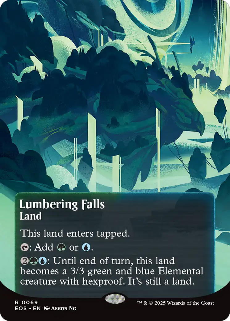 Lumbering Falls Card Image