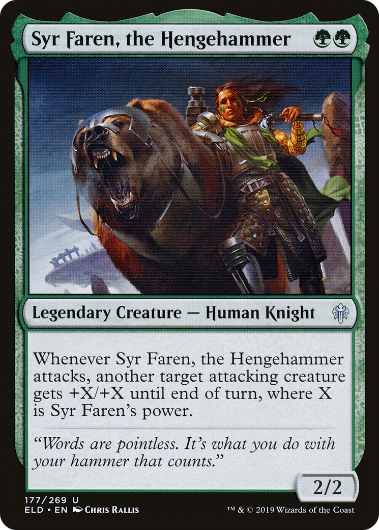 Syr Faren, the Hengehammer Card Image
