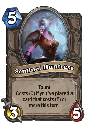 Sentinel Huntress Card Image