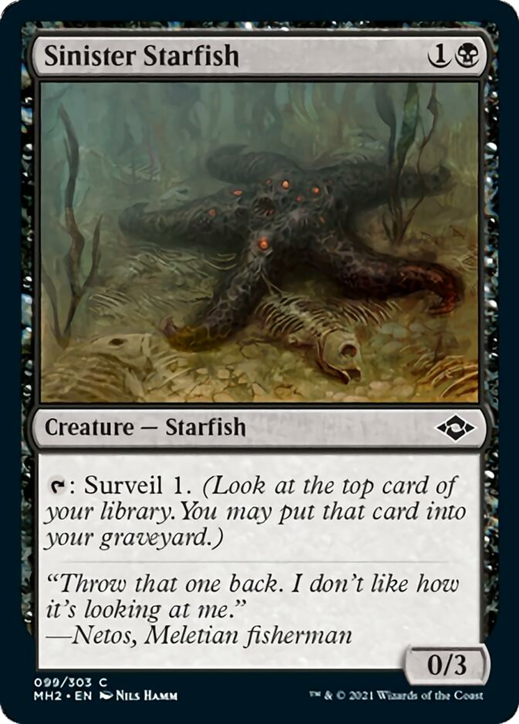 Sinister Starfish Card Image