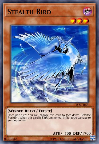 Stealth Bird Card Image