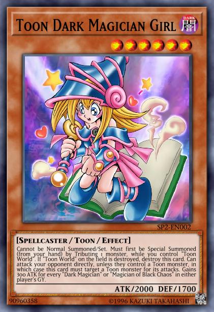 Toon Dark Magician Girl Card Image