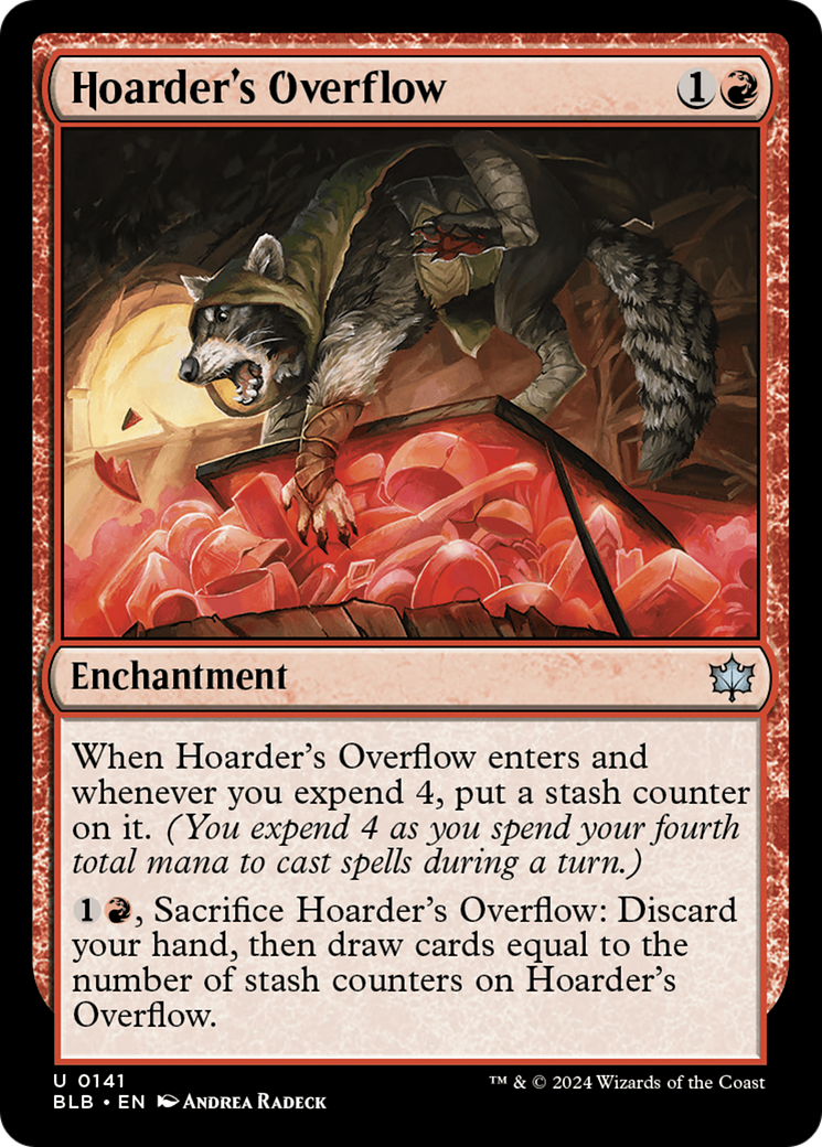 Hoarder's Overflow Card Image