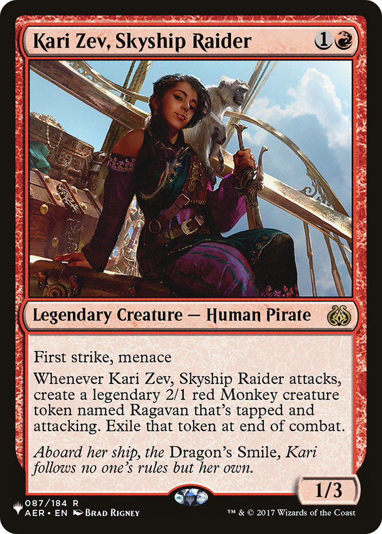 Kari Zev, Skyship Raider Card Image