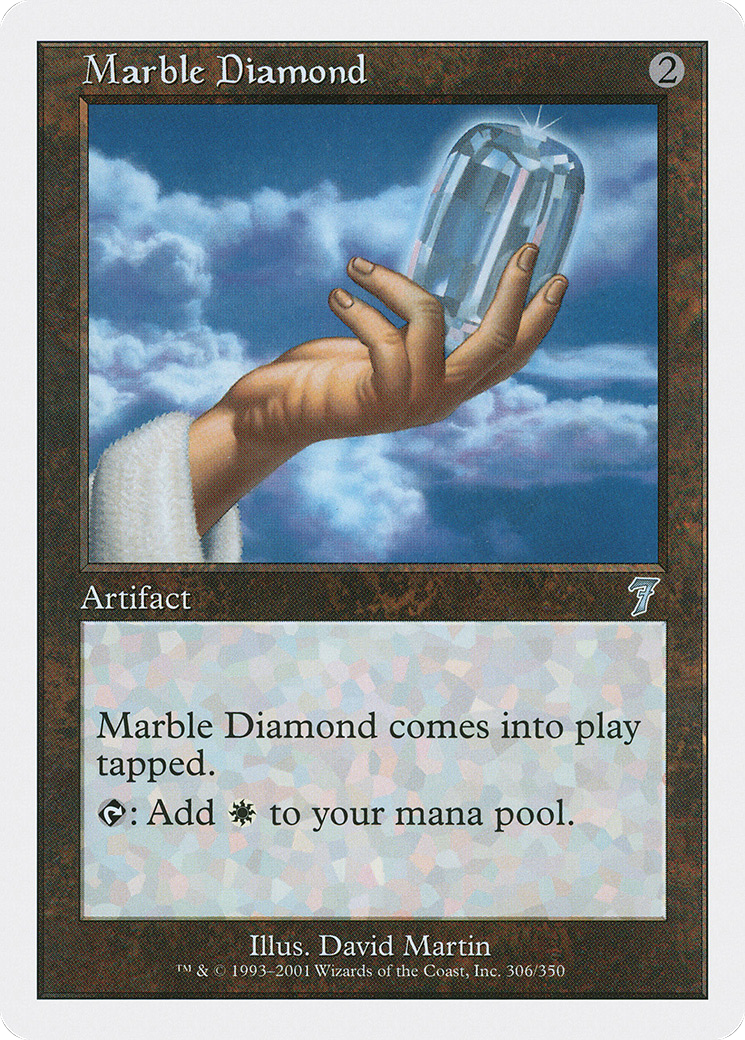 Marble Diamond Card Image