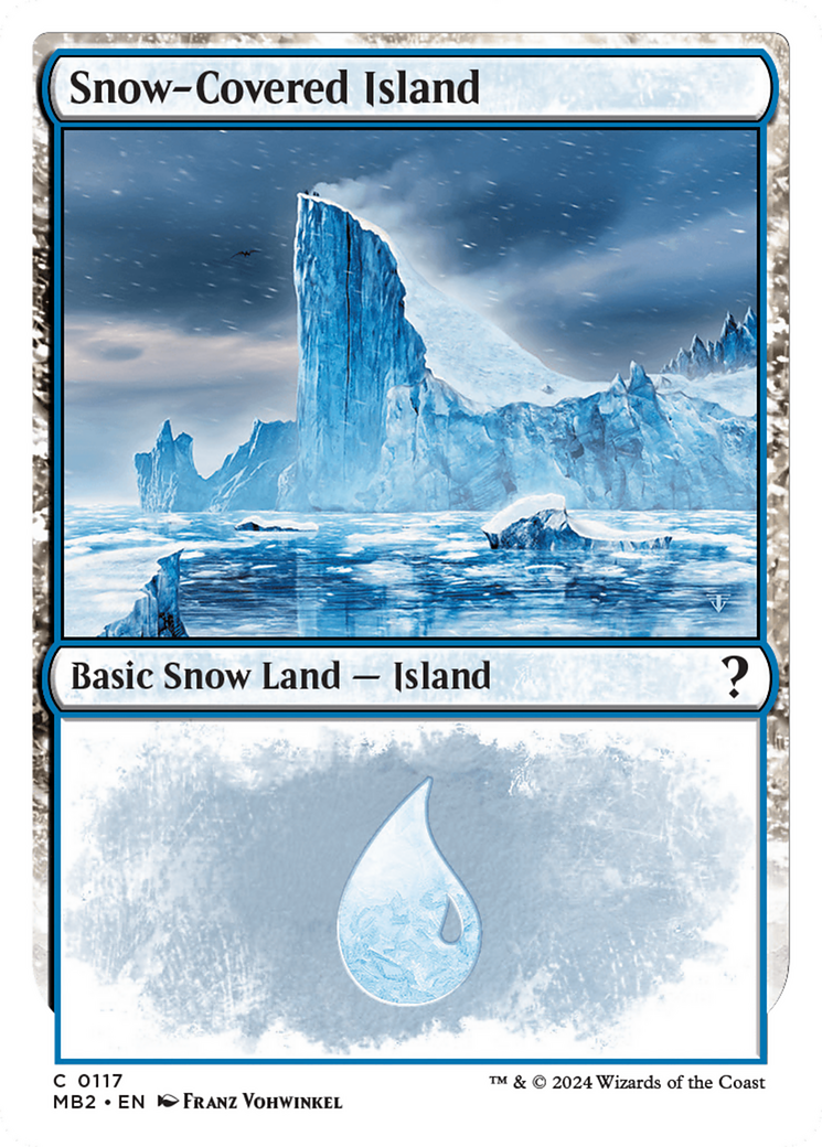 Snow-Covered Island Card Image