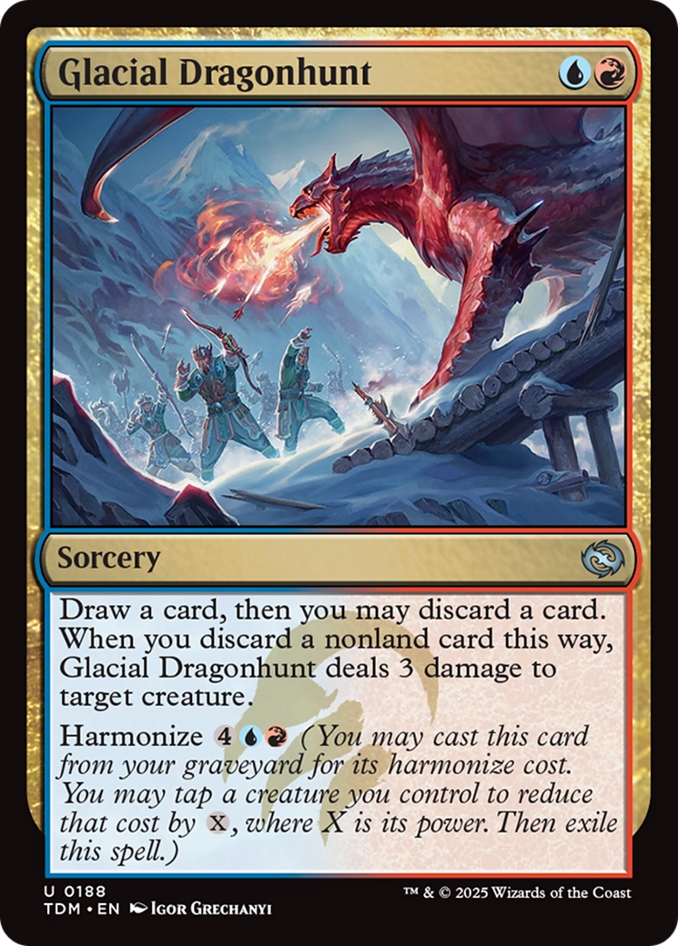 Glacial Dragonhunt Card Image