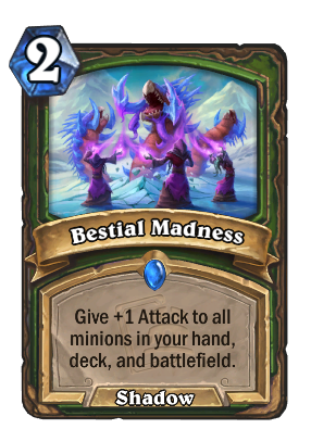 Bestial Madness Card Image