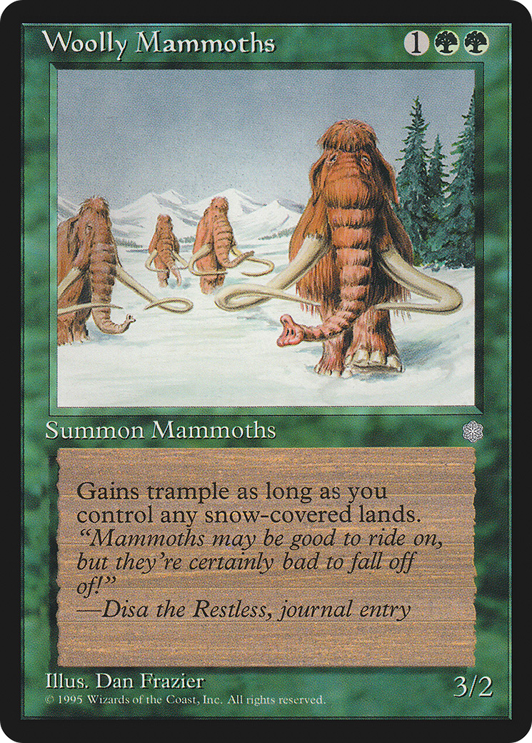 Woolly Mammoths Card Image