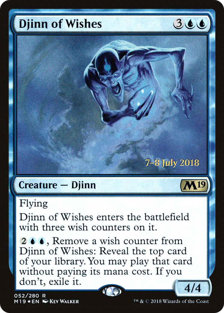Djinn of Wishes Card Image
