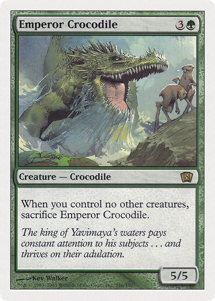 Emperor Crocodile Card Image