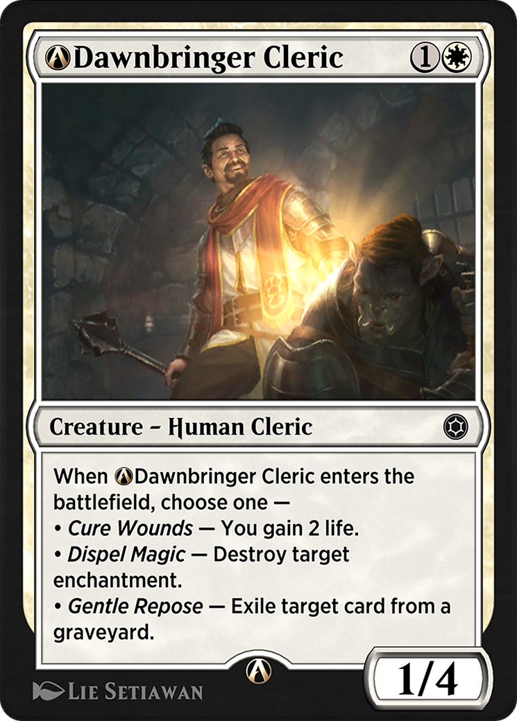 A-Dawnbringer Cleric Card Image