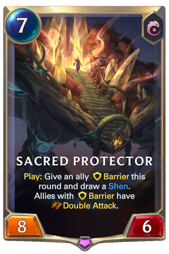 Sacred Protector Card Image